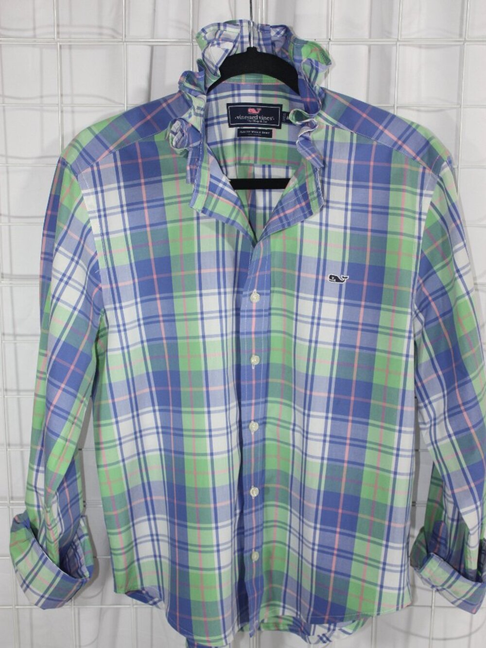 Vineyard Vines Ruffle Collar Shirt